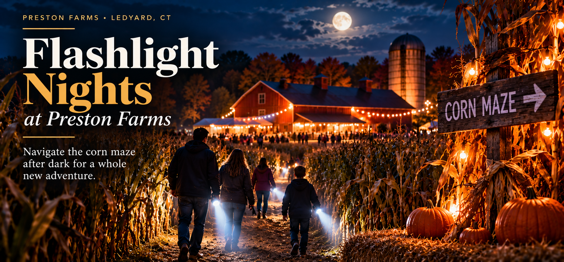 Flashlight Nights at Preston Farms